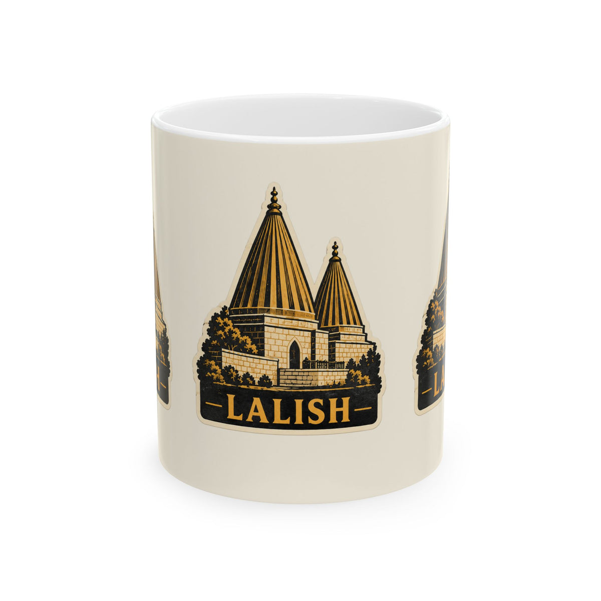 Lalish Temple Ceramic Mug