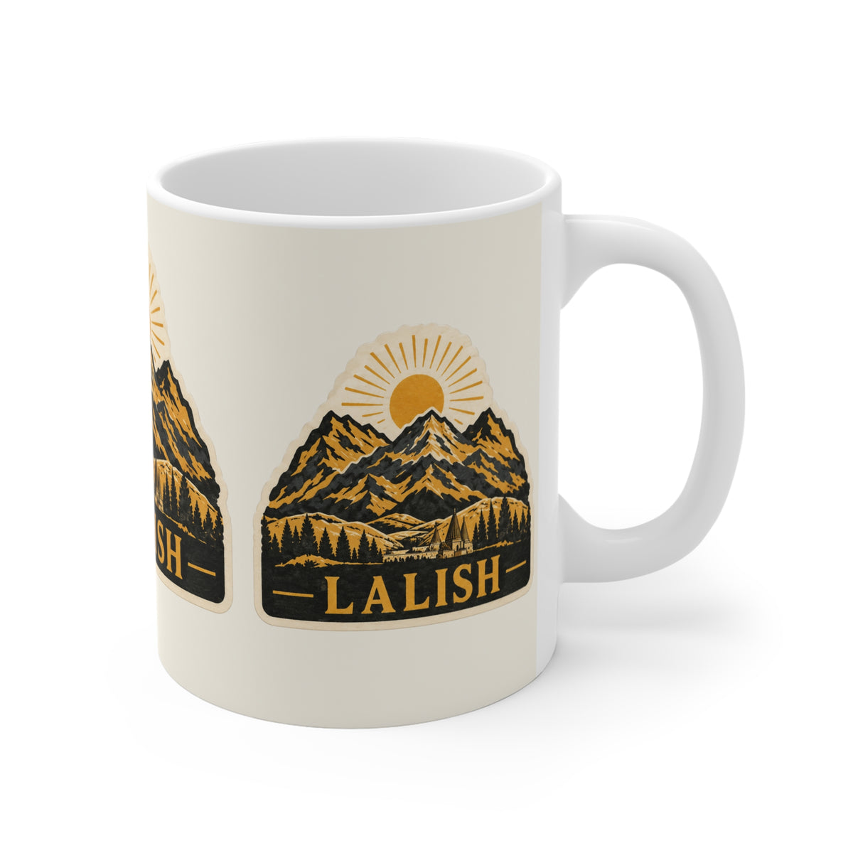 Lalish Mountain Sunrise Mug