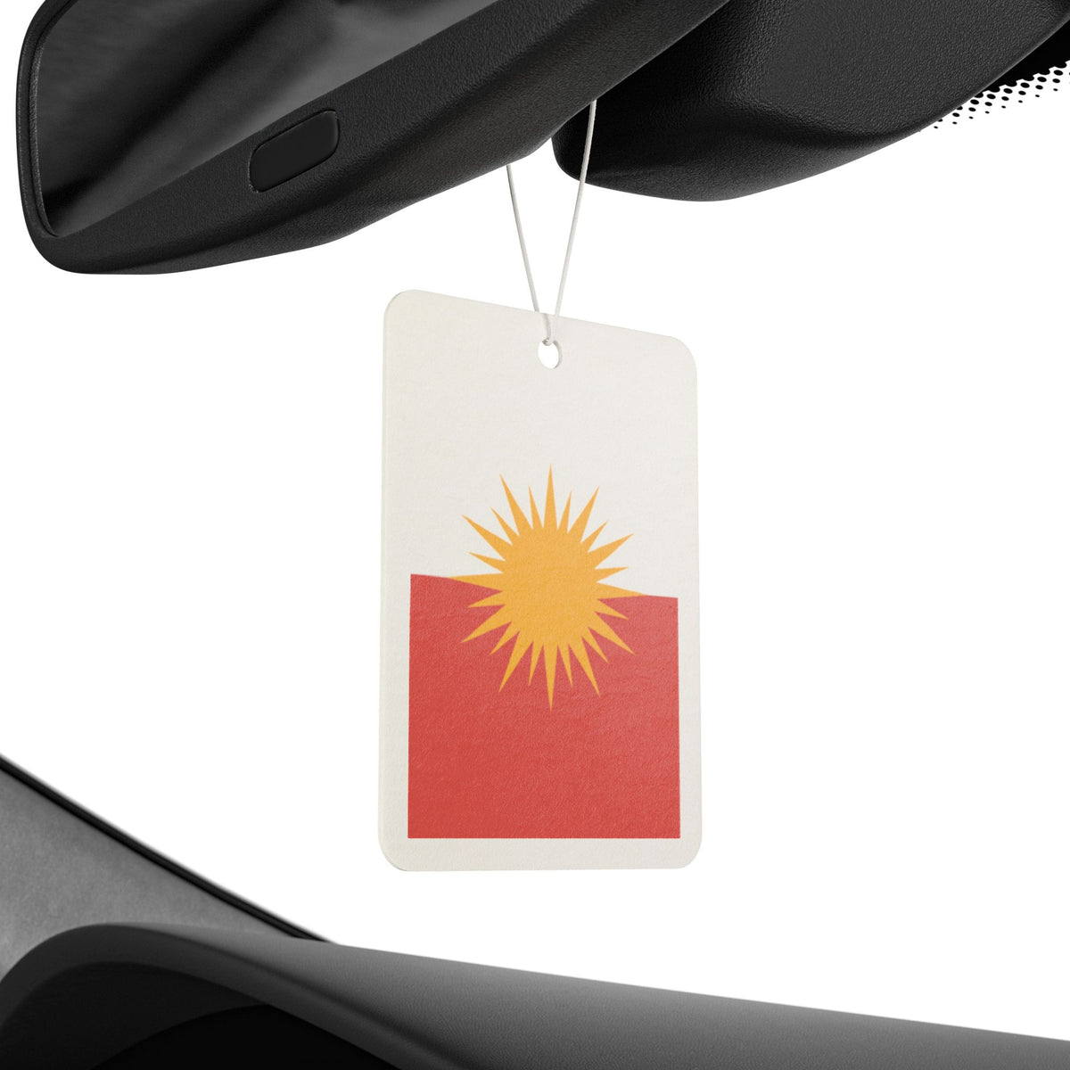 Yazidi Flag Square Car Air Freshener