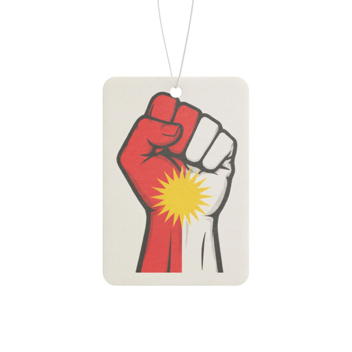Yazidis Fist Power Car Air Freshener