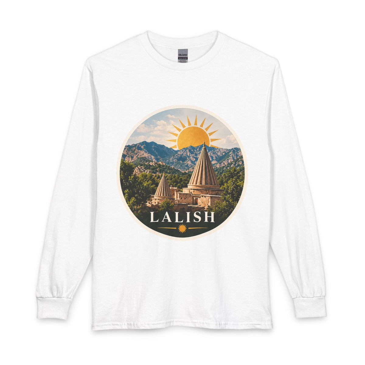 Lalish Temple Scenic Long Sleeve Shirt