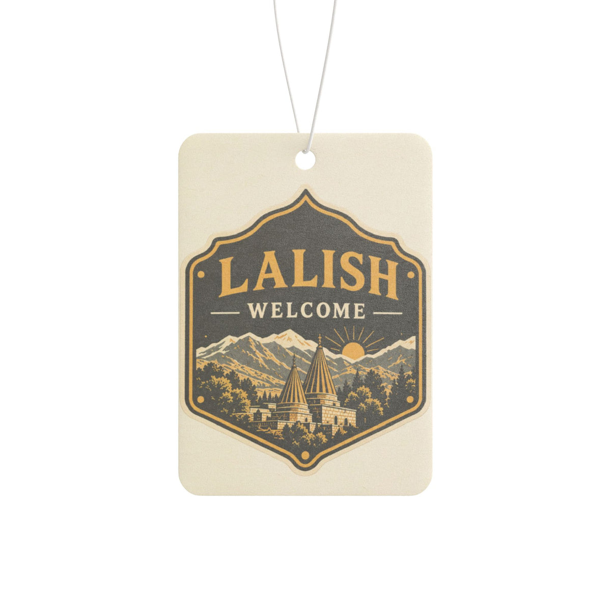 Lalish Welcome Car Air Freshener