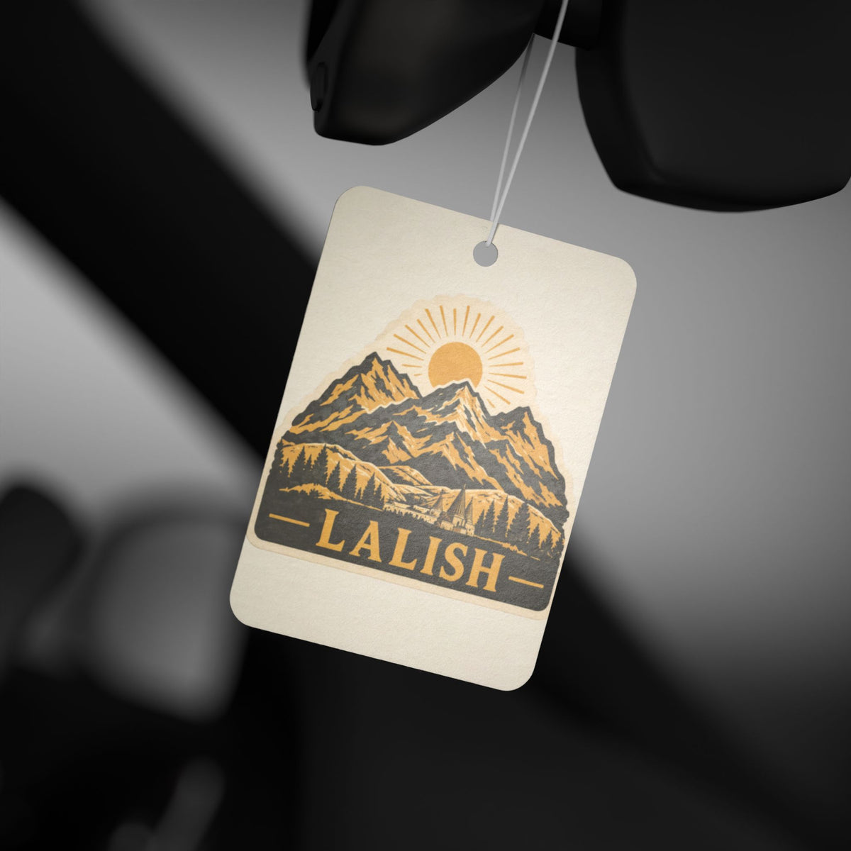 Mountain Sunrise Car Air Freshener