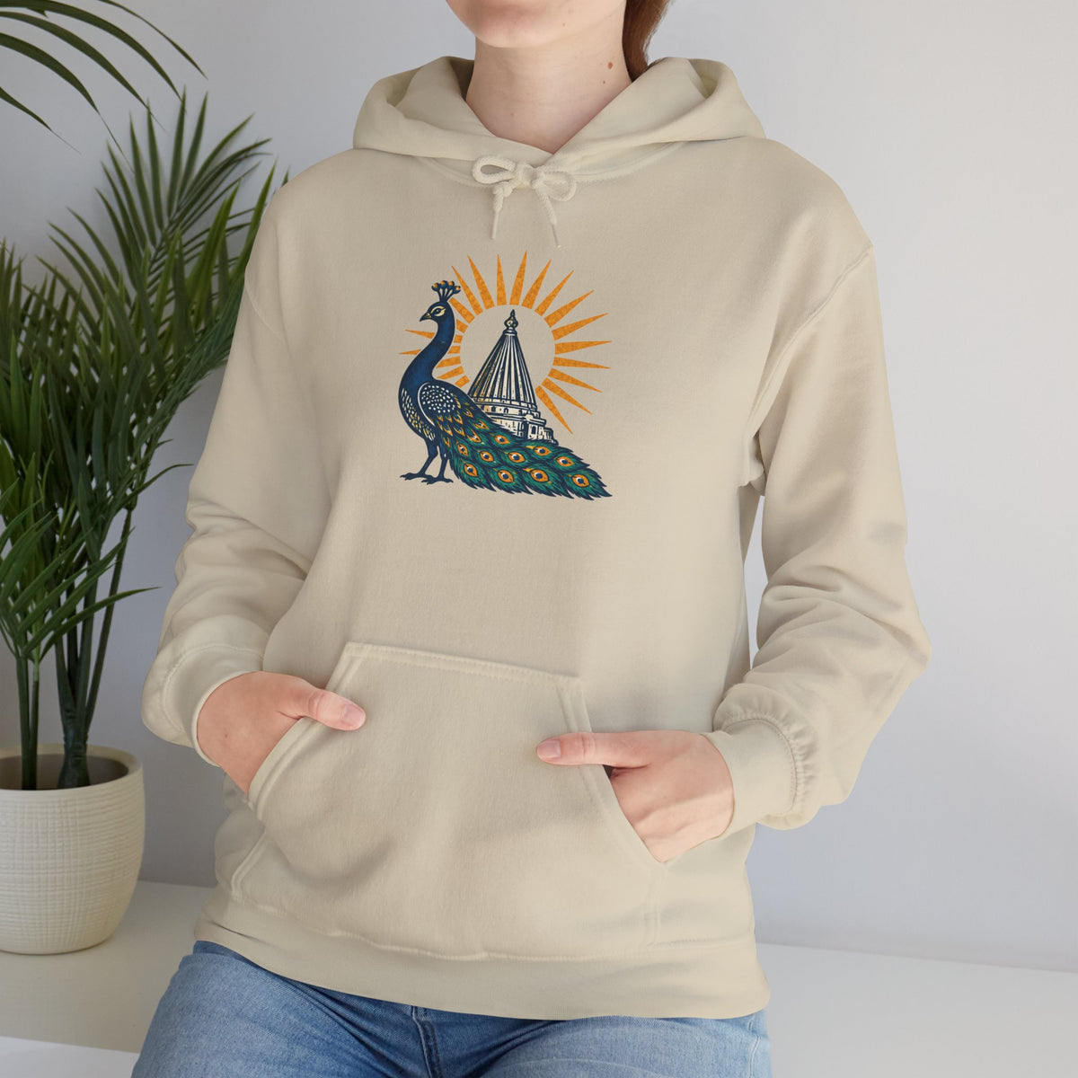 Peacock Sunrise Hoodie