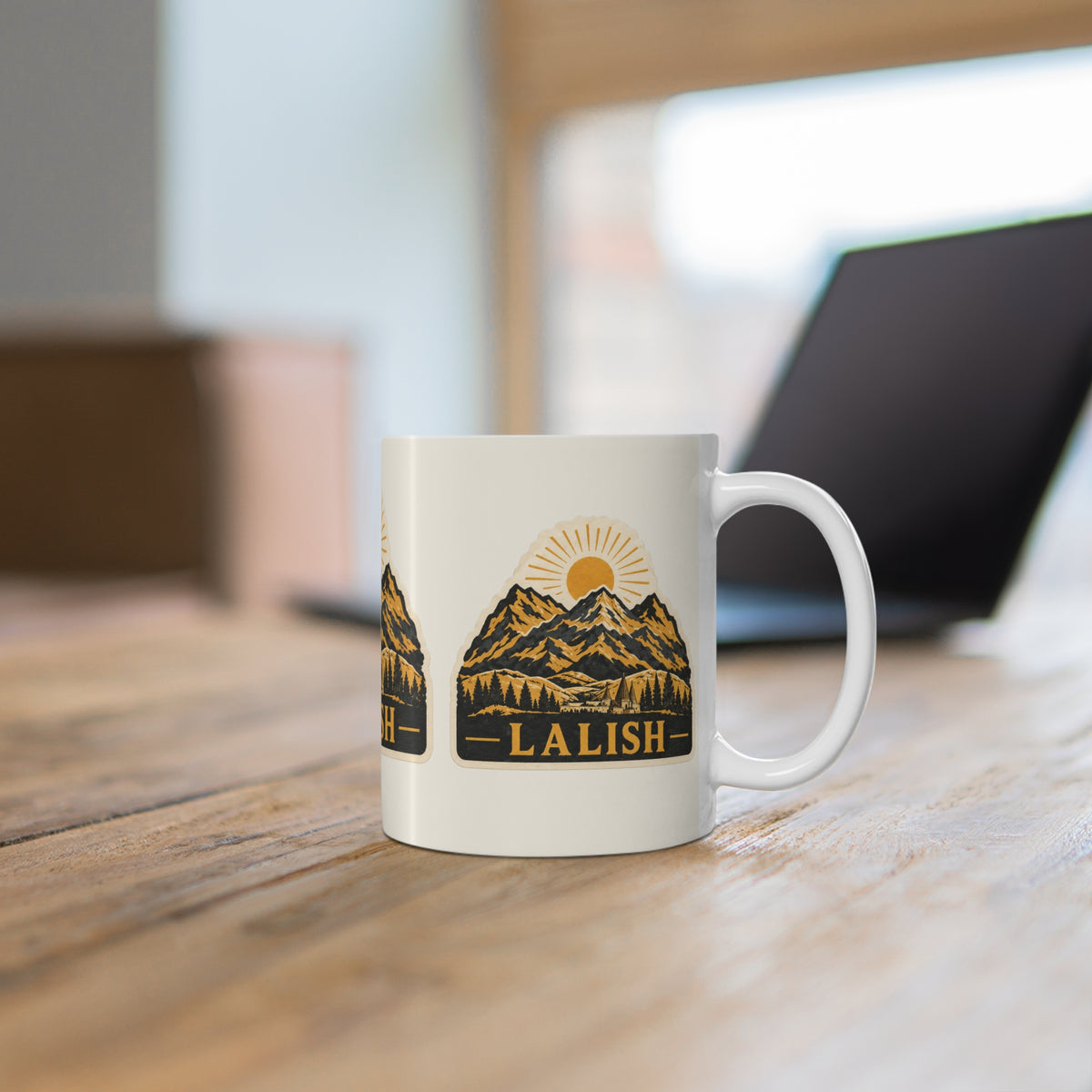 Lalish Mountain Sunrise Mug