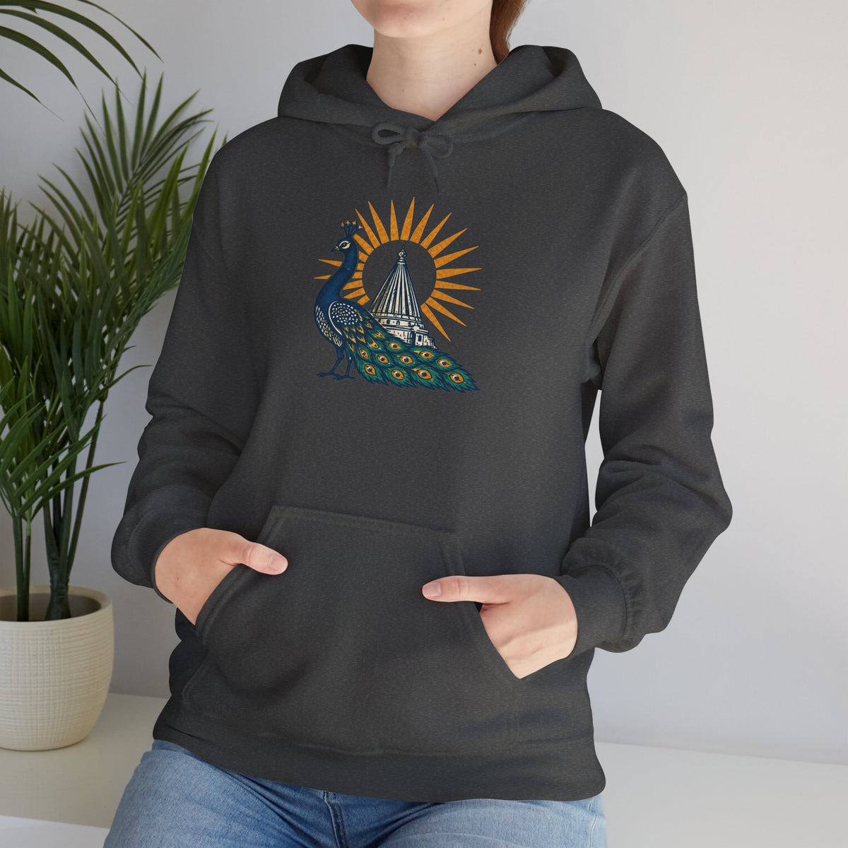 Peacock Sunrise Hoodie
