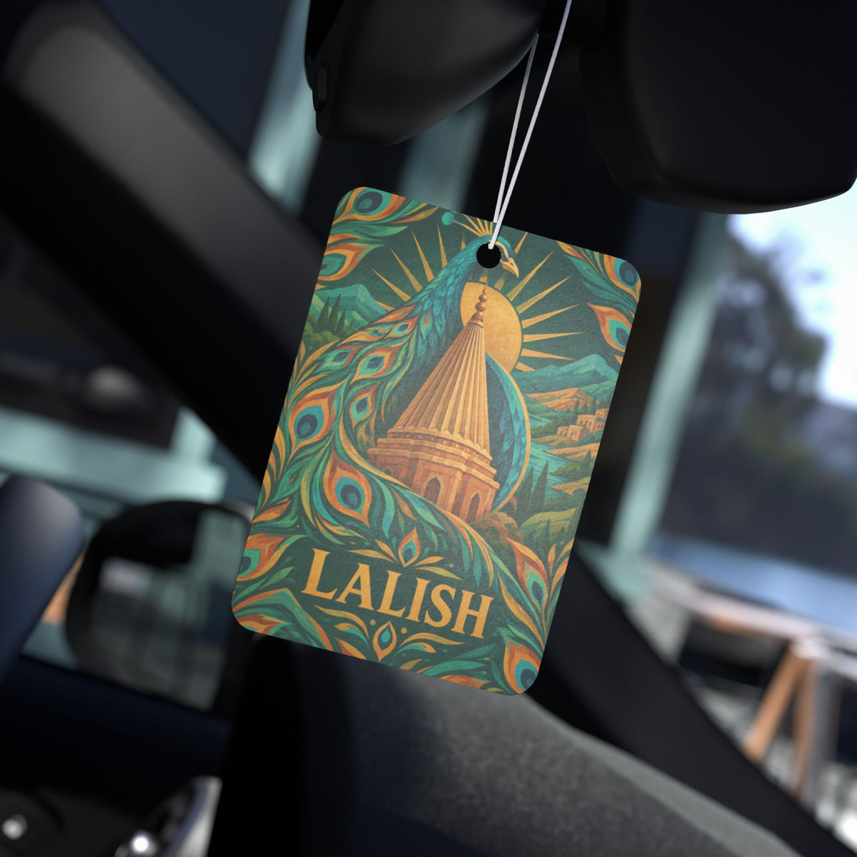 Lalish Peacock Car Air Freshener