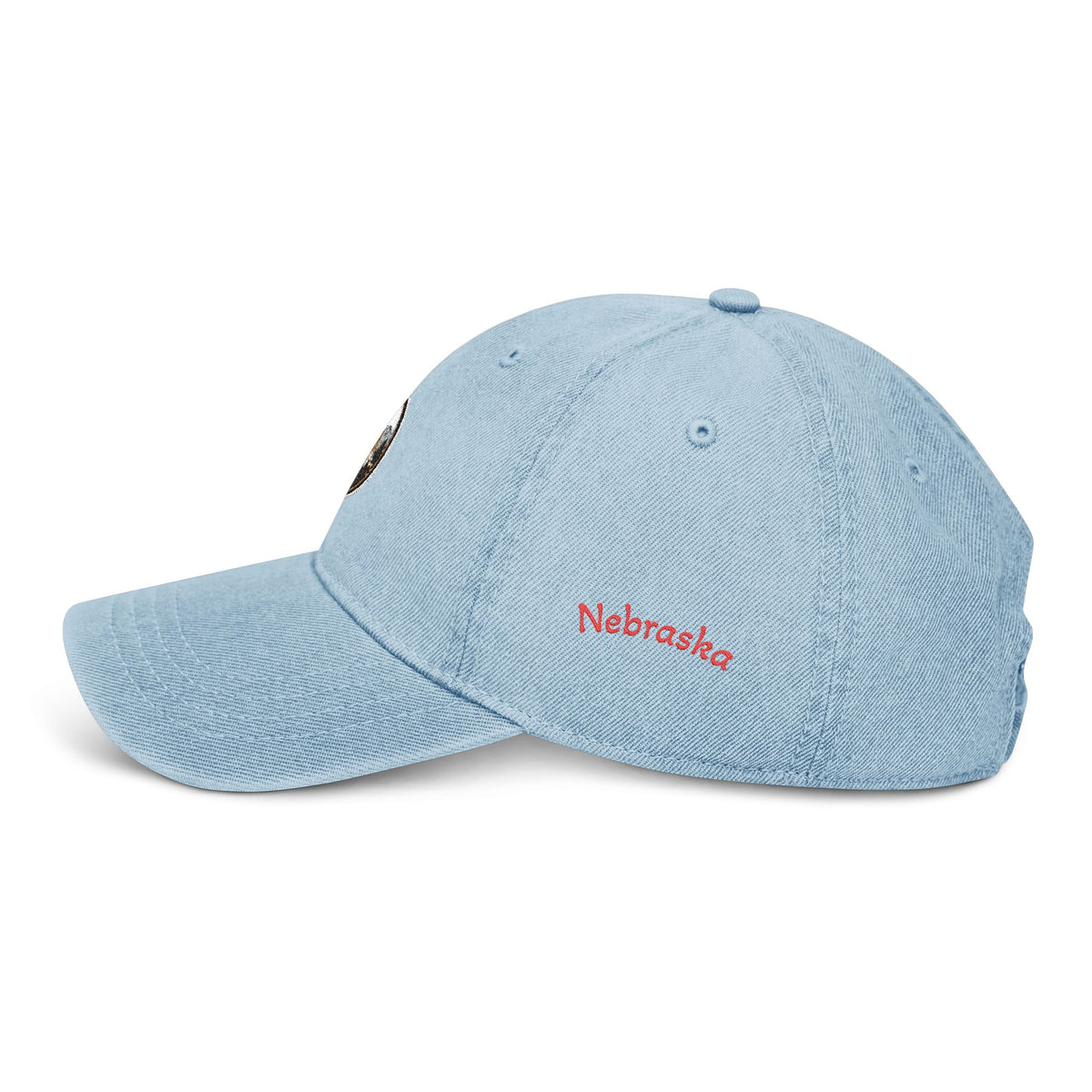 Lalish Embroidered Denim Hat