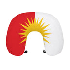 Yazidi Flag Foam Travel Neck Pillow