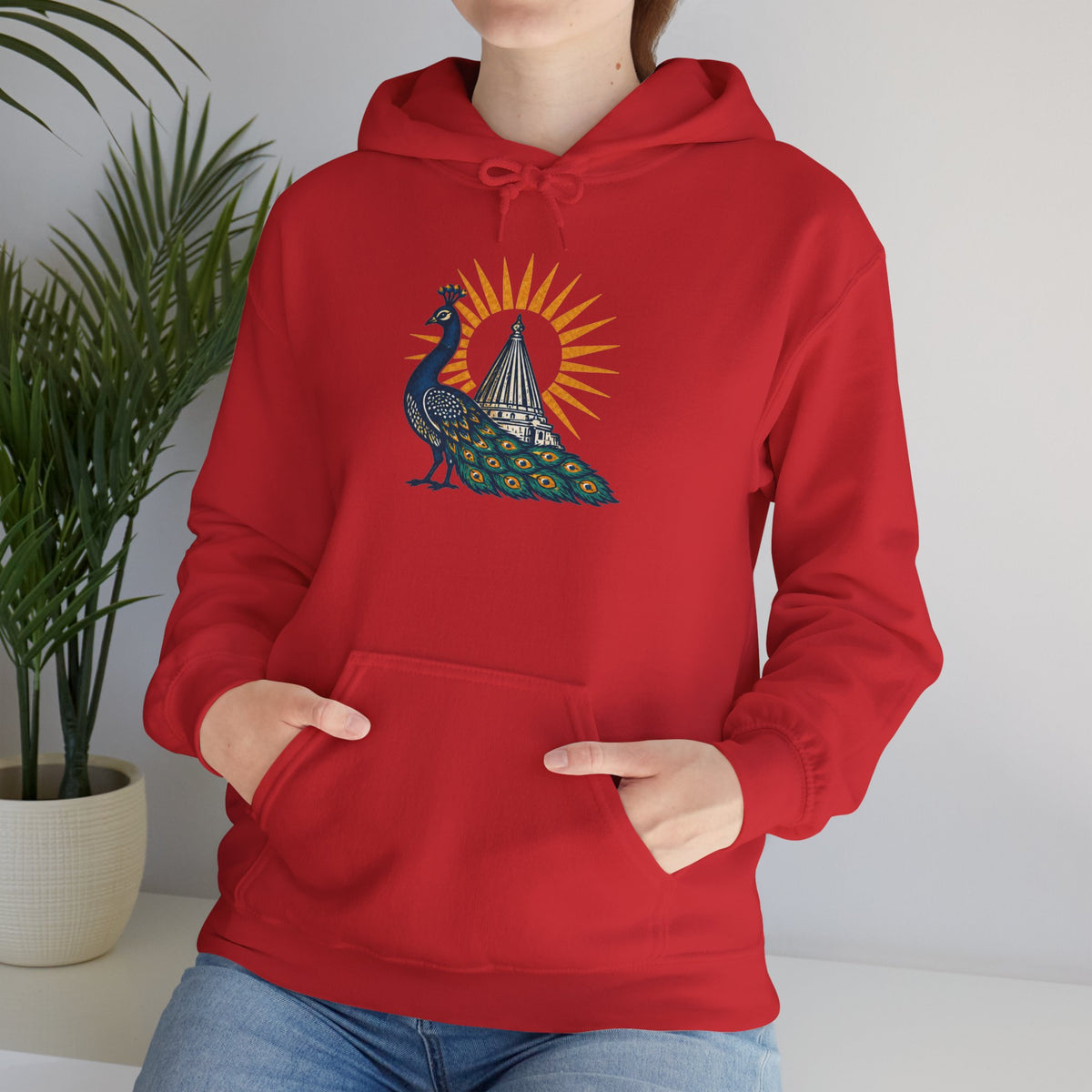 Peacock Sunrise Hoodie