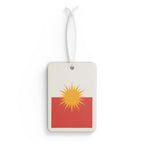 Yazidi Flag Square Car Air Freshener