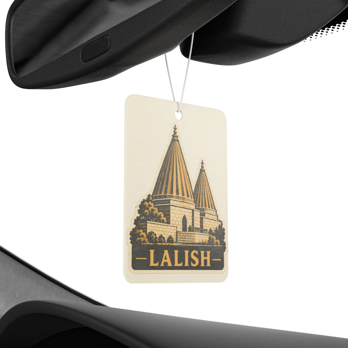 Lalish Temple Car Air Freshener