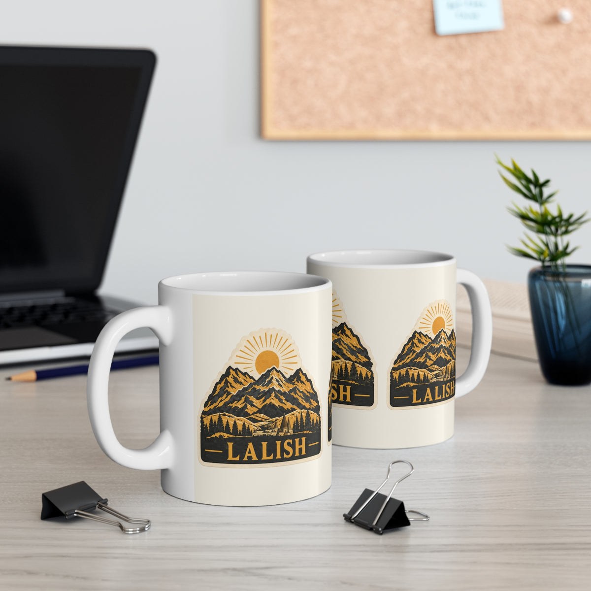 Lalish Mountain Sunrise Mug