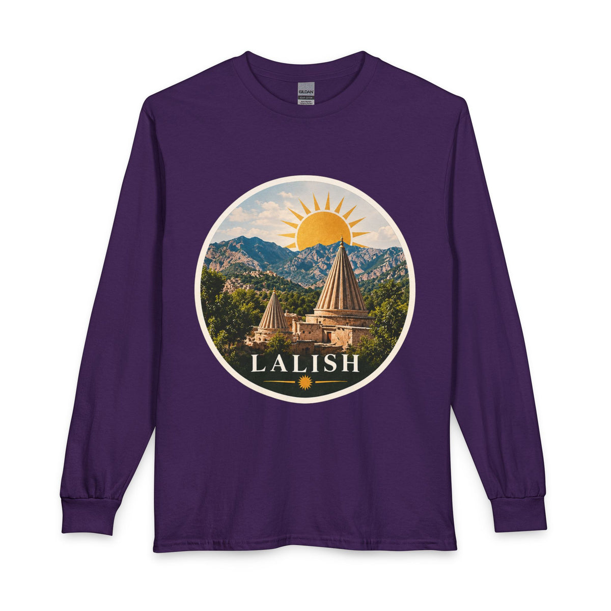 Lalish Temple Scenic Long Sleeve Shirt