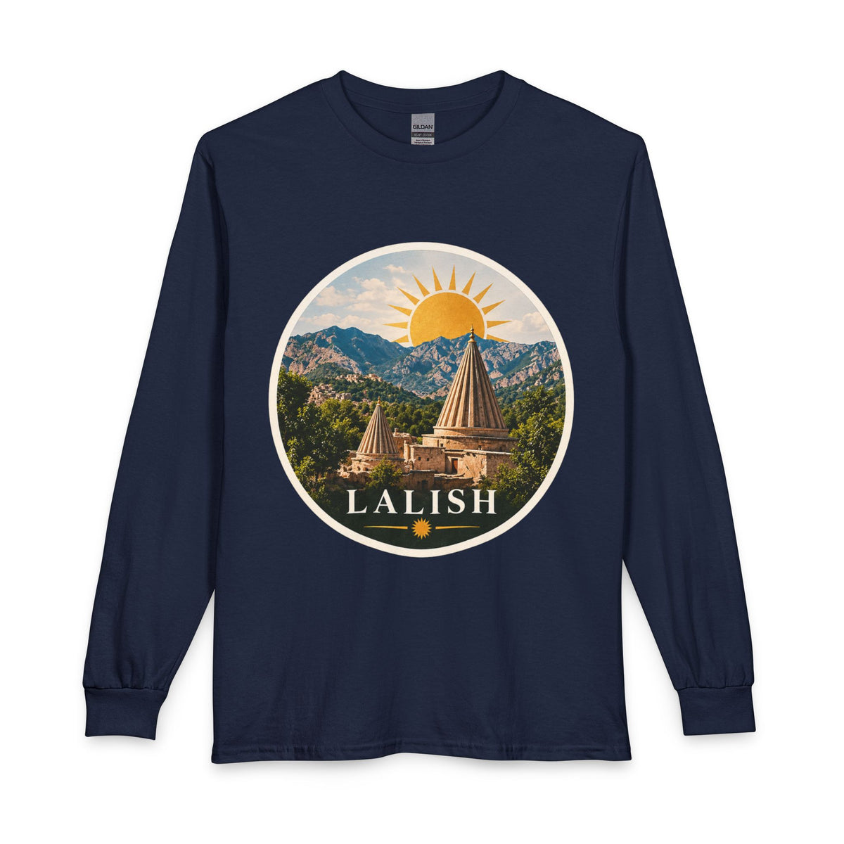 Lalish Temple Scenic Long Sleeve Shirt