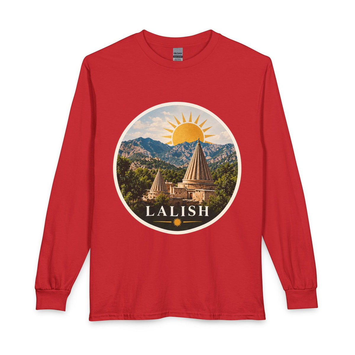 Lalish Temple Scenic Long Sleeve Shirt