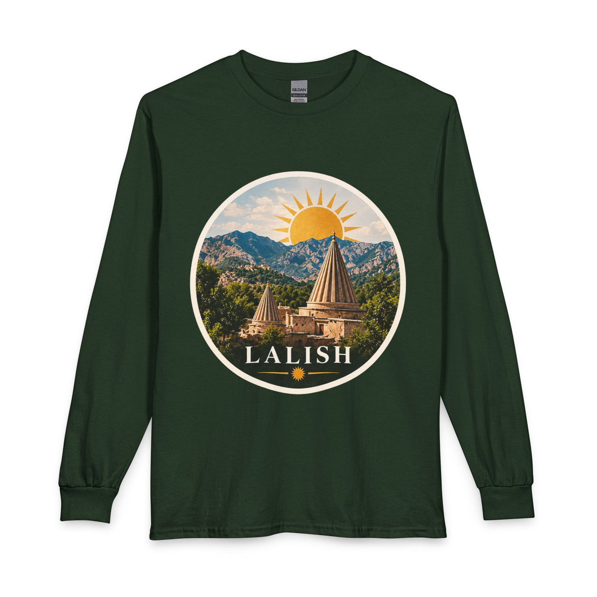 Lalish Temple Scenic Long Sleeve Shirt