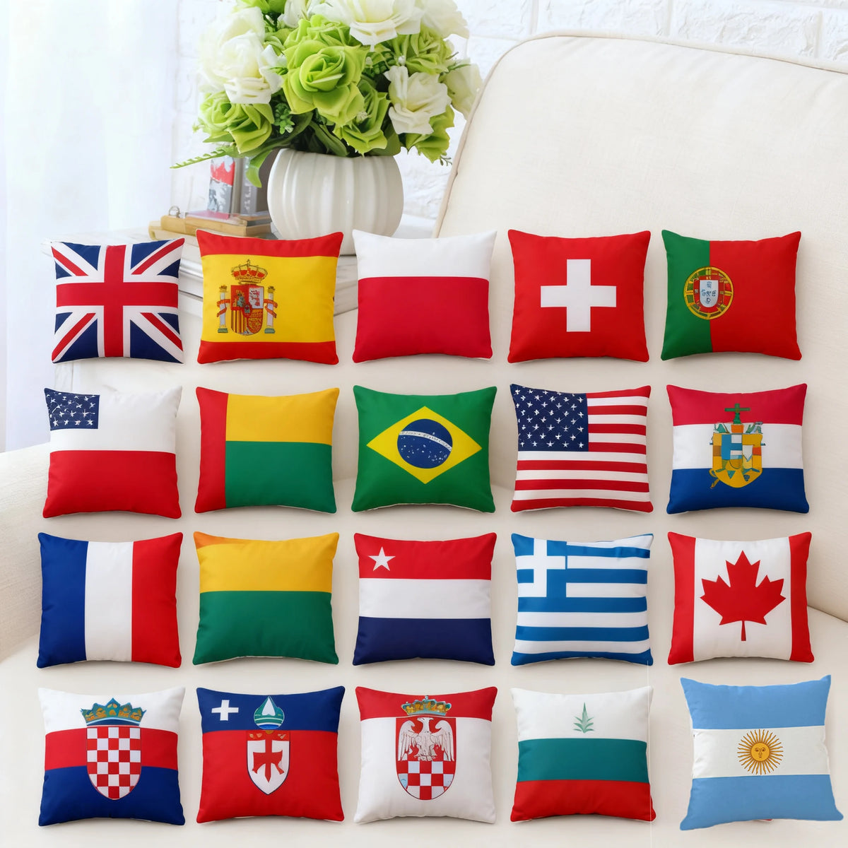 45cm National Flag Pillowcase