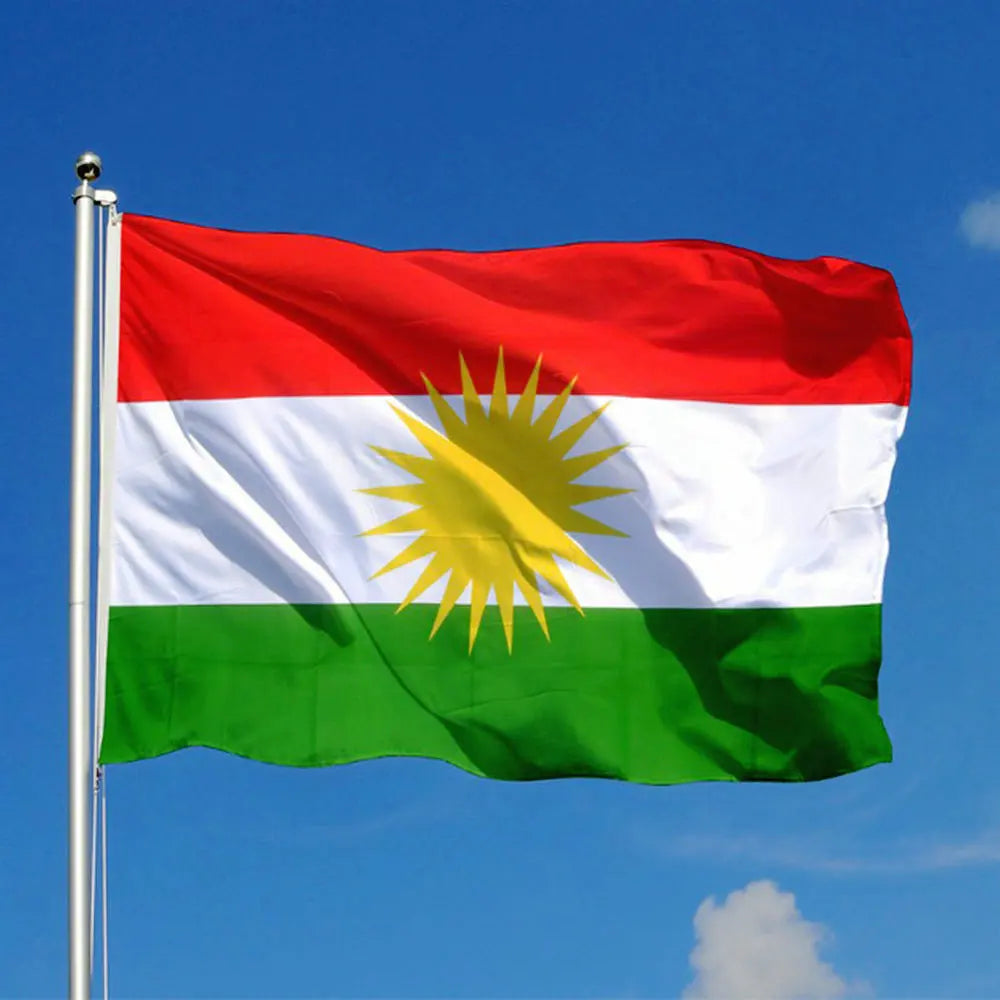 Kurdistan Hanging Falg