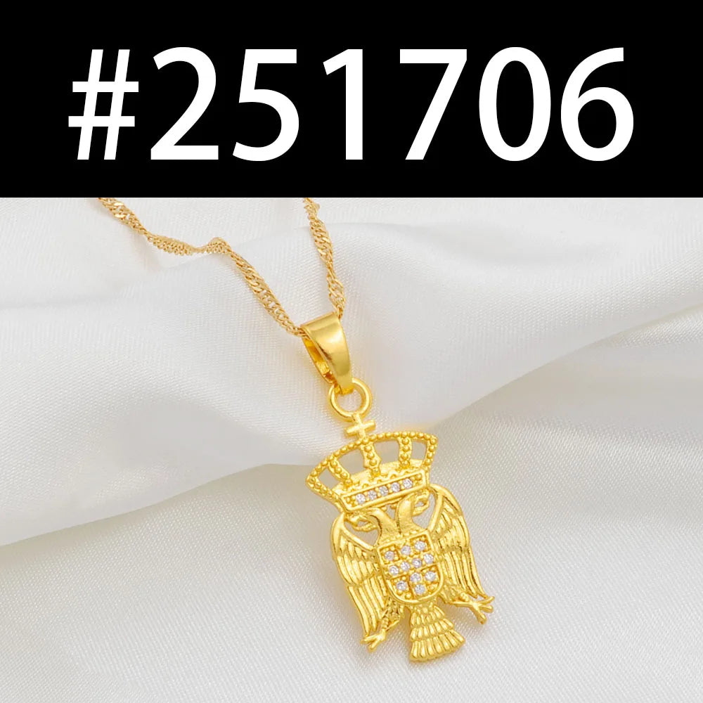 Croatia Albania Serbia Bosnians,Bosnia Pendant Necklaces
