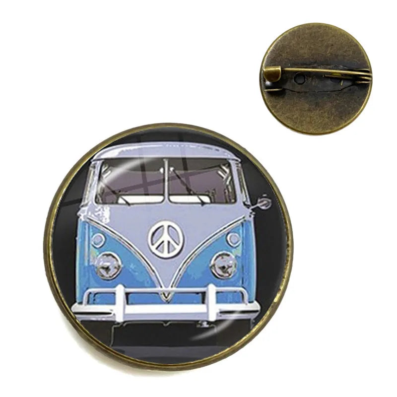 New Arrival Peace Symbol Pin Brooch