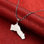Kurdistan Maps Necklace Jewelry