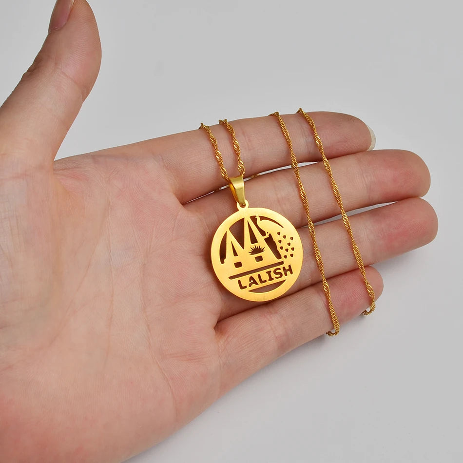 Yezidi Lalish Peacock Pendant Necklaces