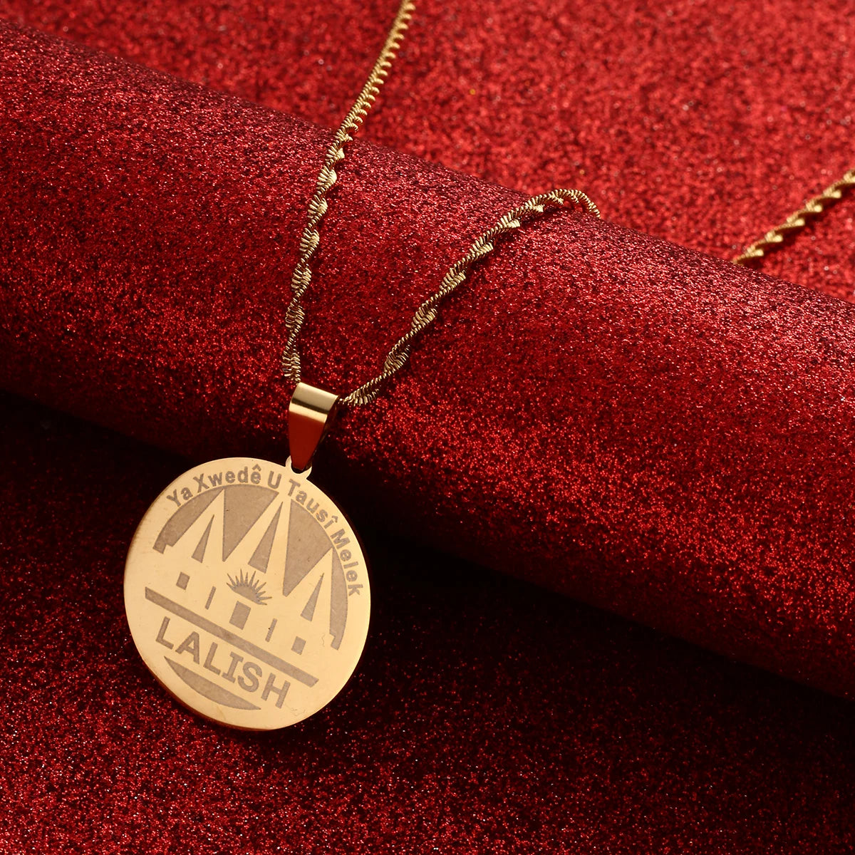 Yezidi Lalish Necklaces the Holiest Temple of the Yazidis