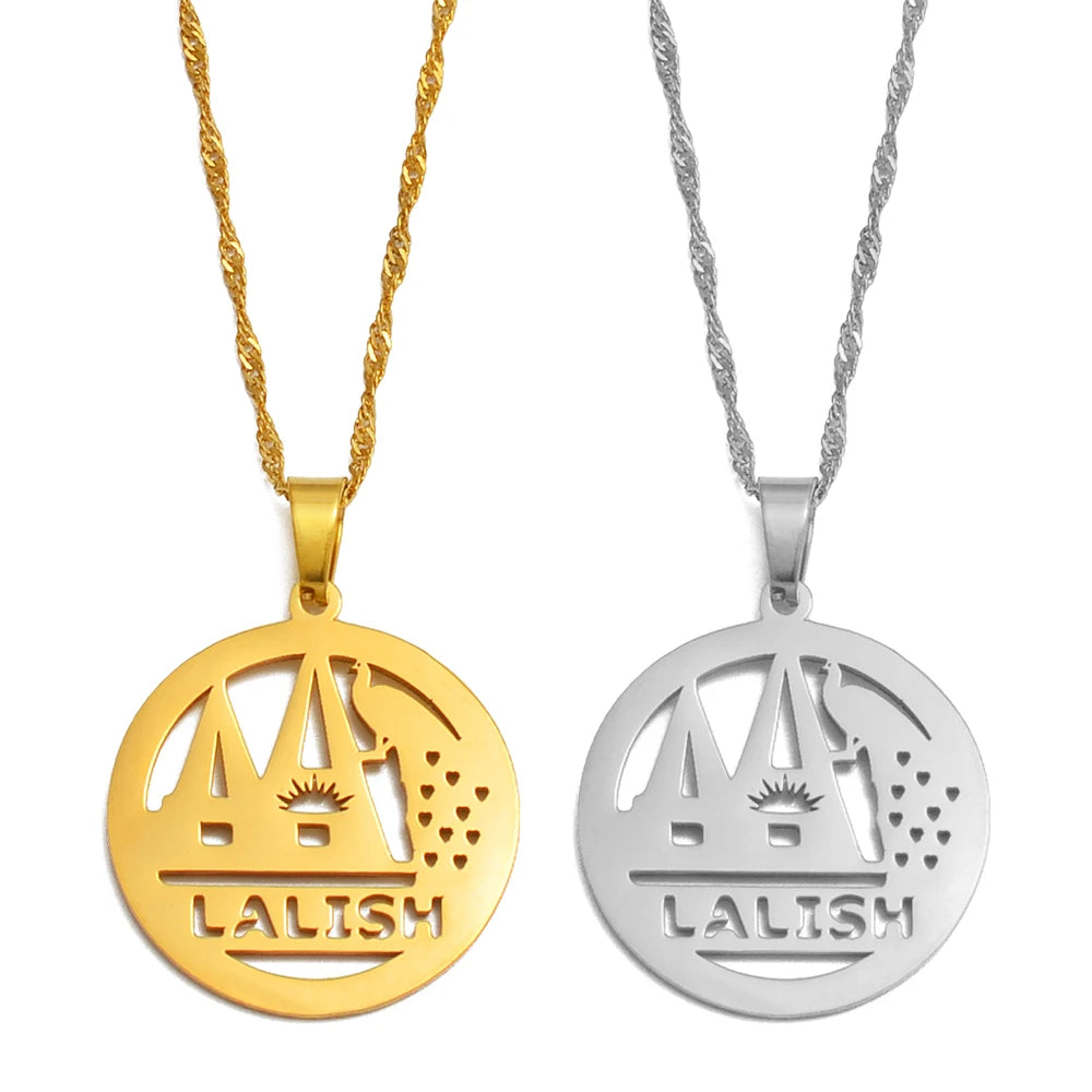 Yezidi Lalish Peacock Pendant Necklaces