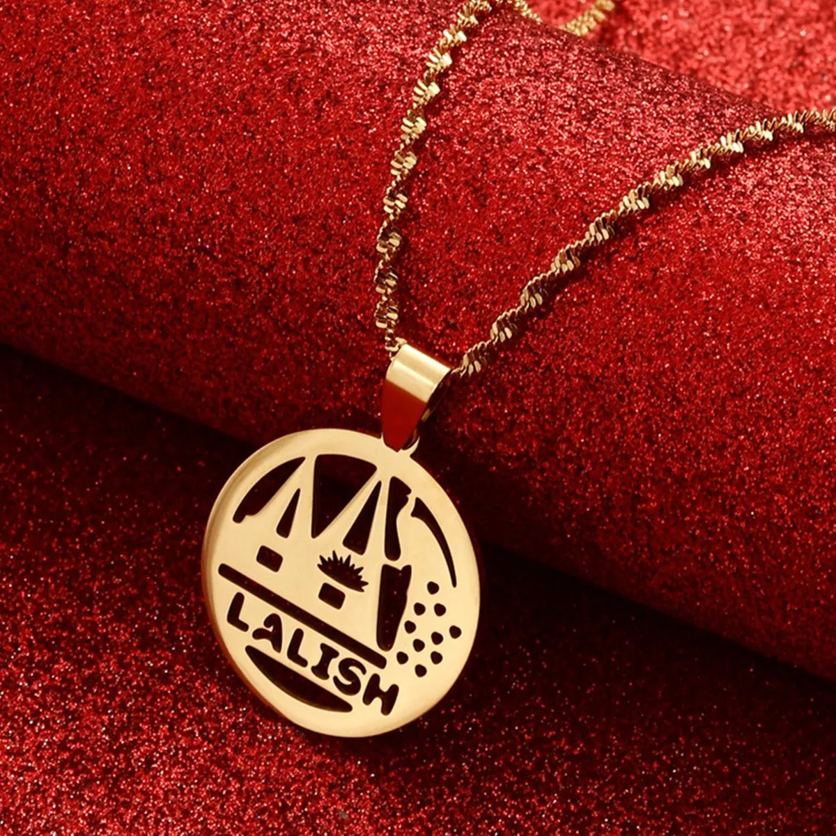 Yezidi People Necklaces Holiest Temple of the Yazidis