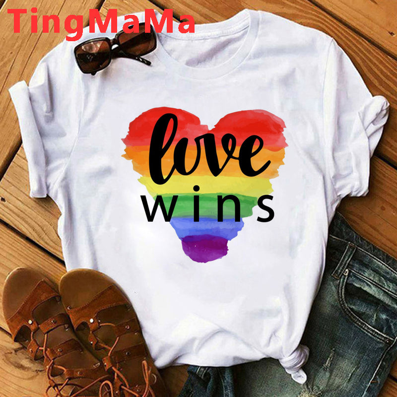 LGBTQ T Shirt Funny Rainbow