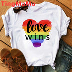 LGBTQ T Shirt Funny Rainbow