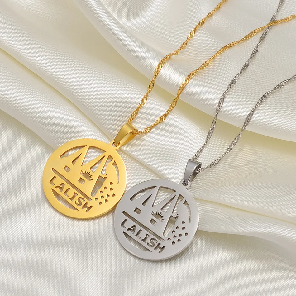 Yezidi Lalish Peacock Pendant Necklaces