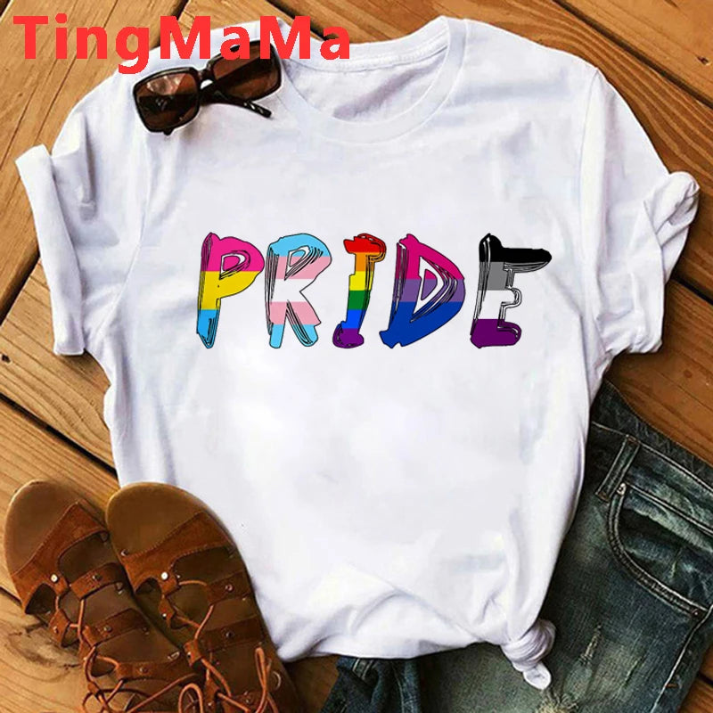 LGBTQ T Shirt Funny Rainbow