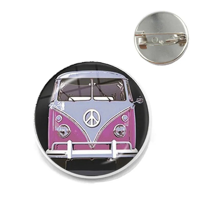New Arrival Peace Symbol Pin Brooch