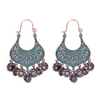 Vintage Bronze Arrow Alloy Dangle Earrings