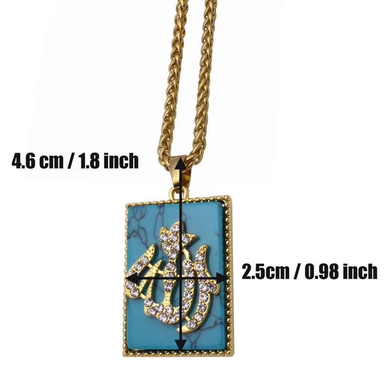 Muslim Allah  pendant & necklace