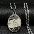 The Virgin Mary Stainless Steel Necklace