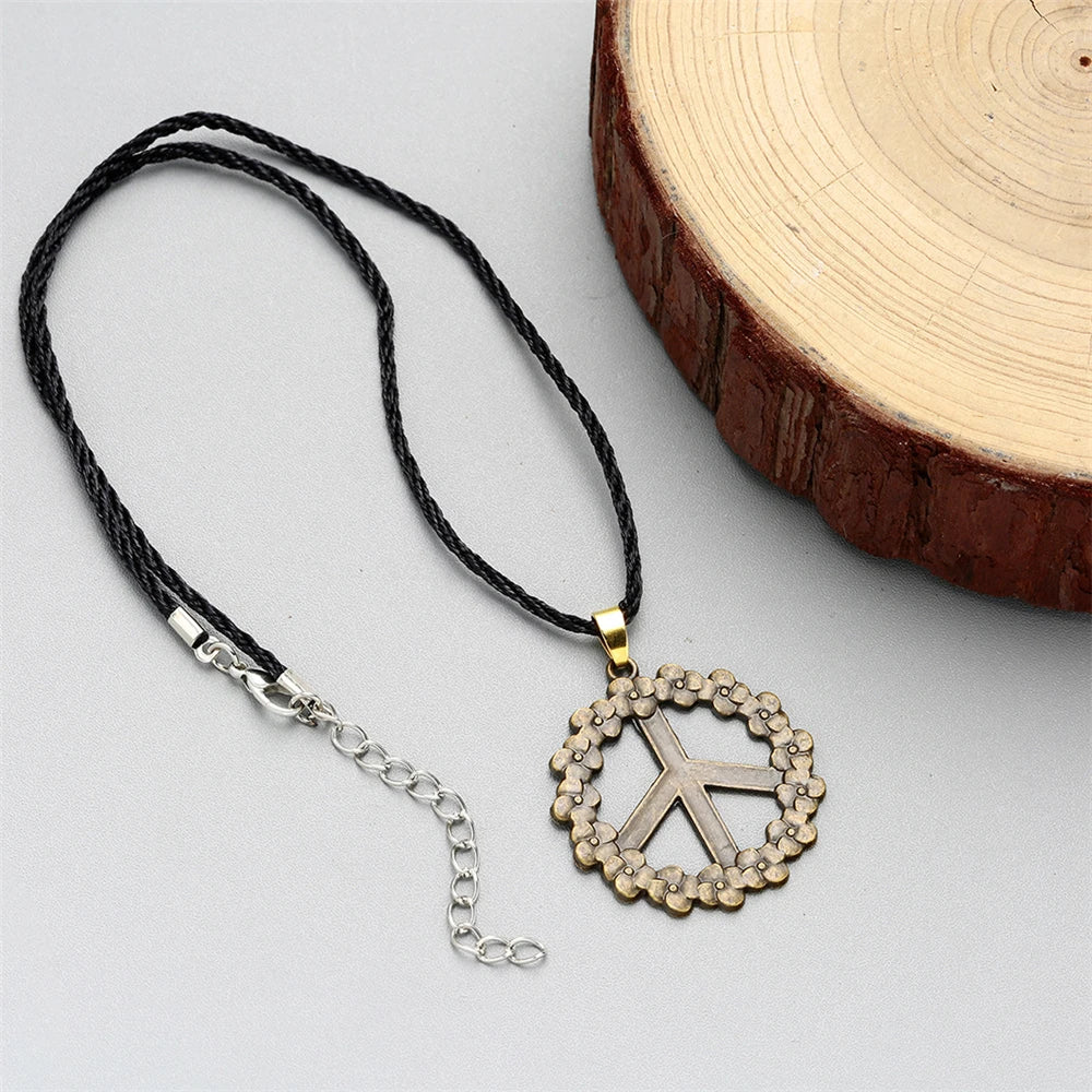 Men Slavic Peace Symbol Pendant Pacific Necklace