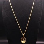 The Virgin Mary Stainless Steel Necklace
