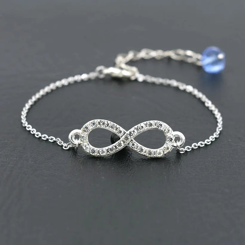 Minimal Evil Eye Bracelet