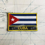 Cuban Flag Patches
