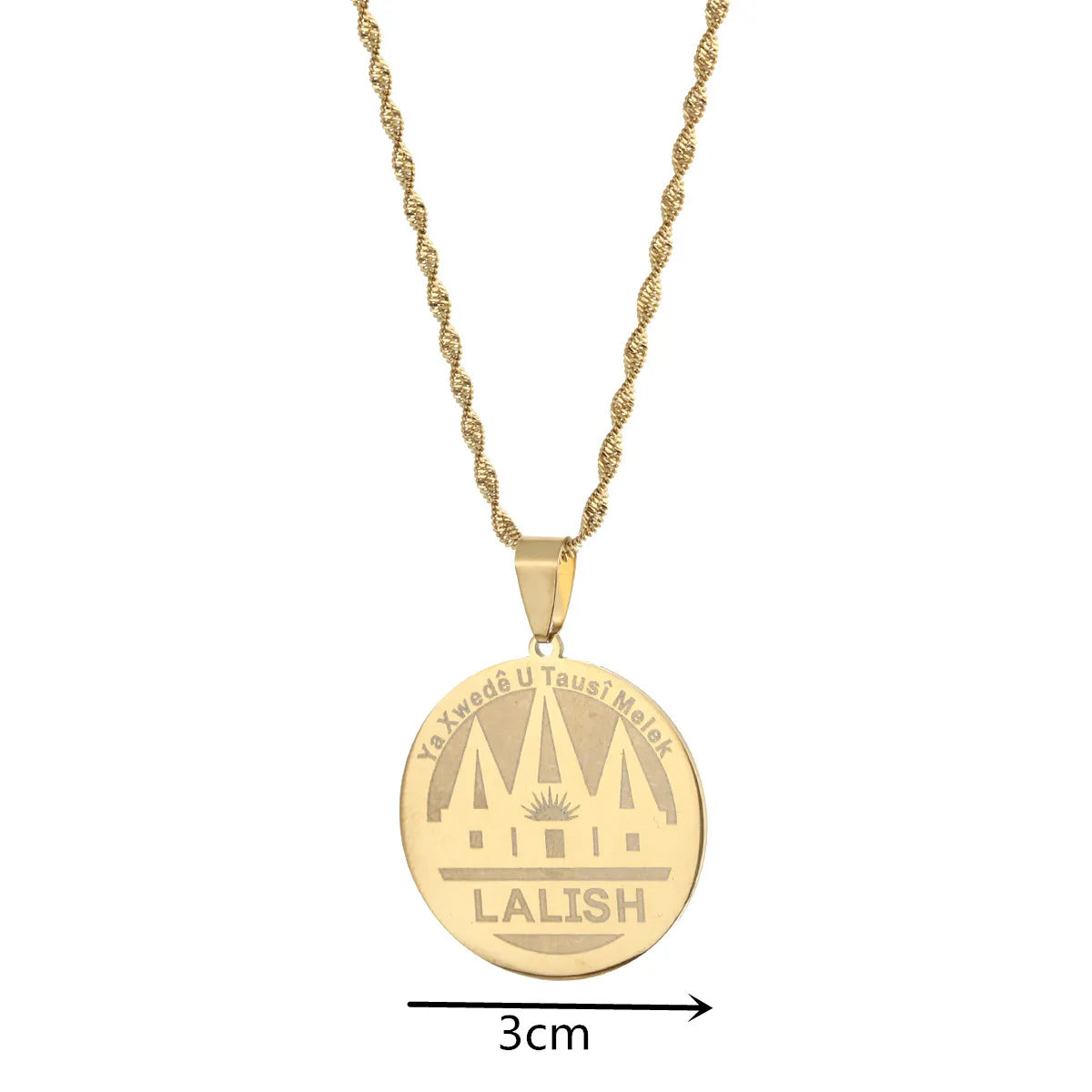 Yezidi Lalish Necklaces the Holiest Temple of the Yazidis