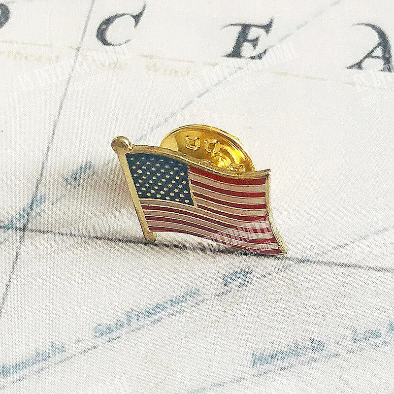 America USA National Flag Lapel Pins