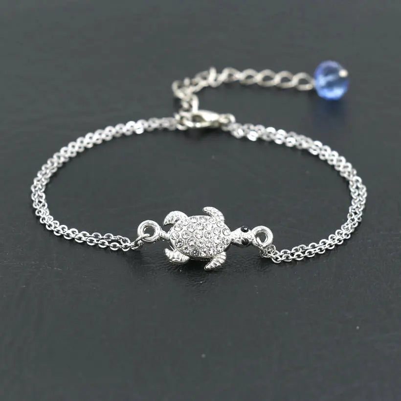 Minimal Evil Eye Bracelet
