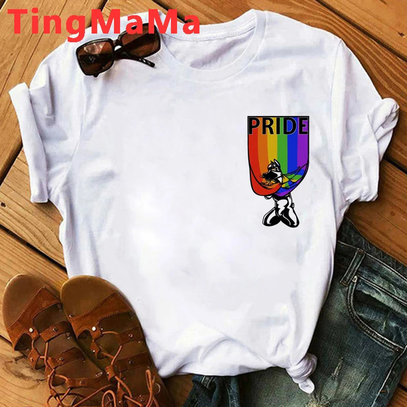 LGBTQ T Shirt Funny Rainbow