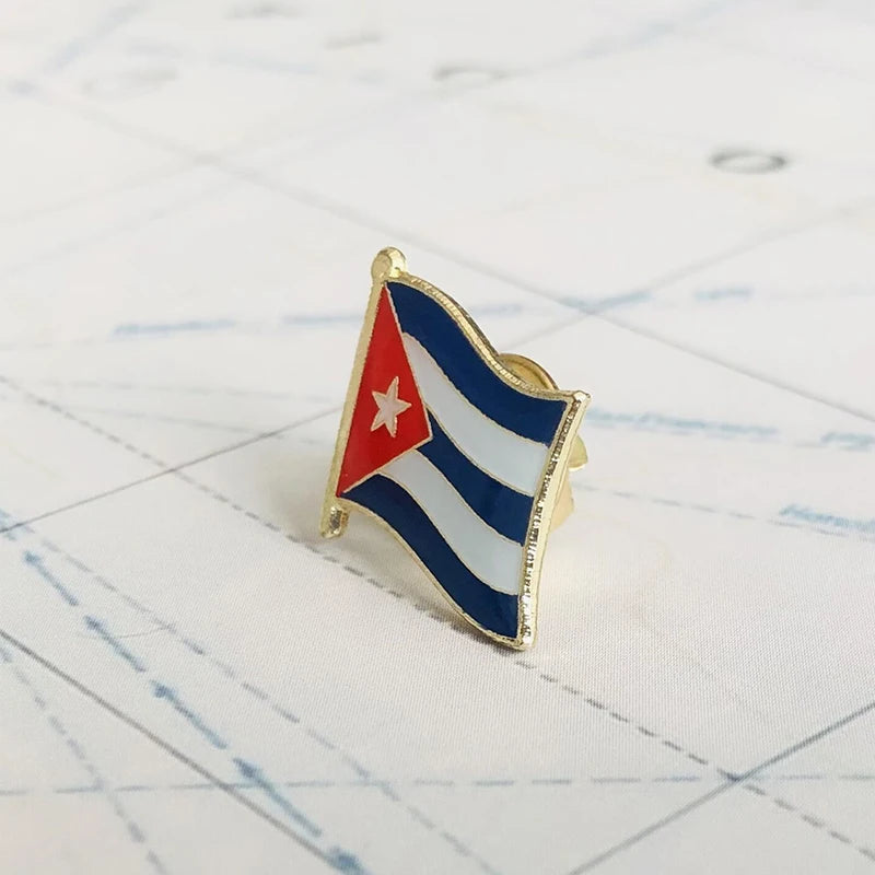Cuban Flag Patches