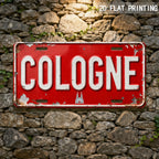 Cologne Tin Sign