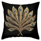 Peacock Pillowcase Decor