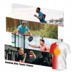 Sports T-shirt Yezidi Flag